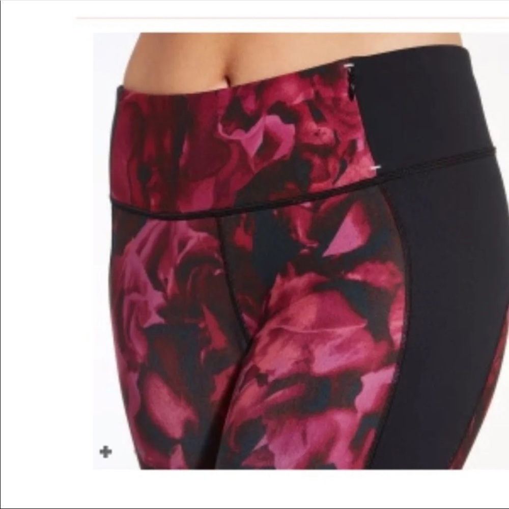 Floral dusk workout leggings - Picture 2 of 2